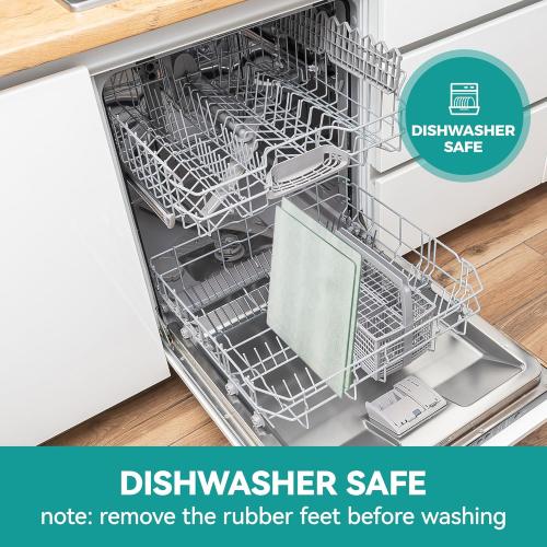 11.8x2PCS Round Glass Cutting Board for Kitchen Counter Protector, Tempered Glass Chopping Boards Dishwasher Safe, Small Clear Countertop Tray, Scratch Resistant, Heat Resistant