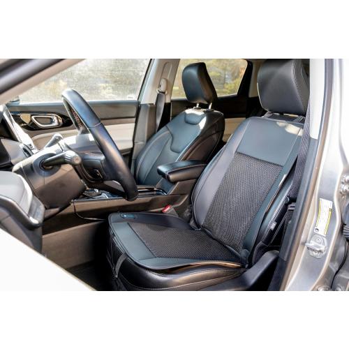 Cooling Car Seat Cover – Ventilated Car Seat Cooler with 10 Turbo Fans & Wired Remote, 3-Speed Cooling Seat Cushion, Universal Fit Car SUV Truck, Breathable 3D Mesh Leather