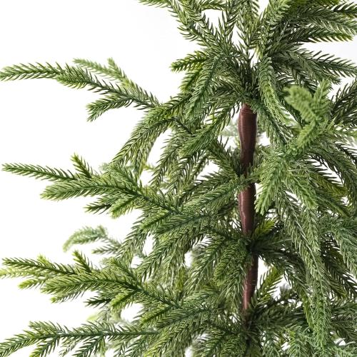Christmas Decorations - Outdoor Christmas Tree - 2 Pack 3FT Artificial Norfolk Pine Tree - Xmas Decor for Home Indoor Outdoor Entryway Party Living Room Office Porch