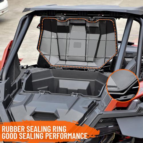 SAUTVS UTV 73QT Cargo Box for RZR PRO XP/RZR Turbo R/PRO S 2020-2026, Forward Poly Water Resistant 73 QT Forward Cargo Storage Box Accessories, Replace #2883751