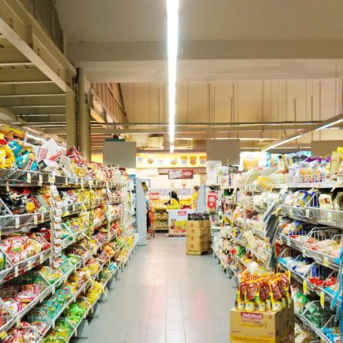 4FT Linkable 42W 4800LM 5000K LED Ceiling Lights for Garages, Pull Chain ON/Off, Linear Work Light Fixture with Plug, 2 Pack