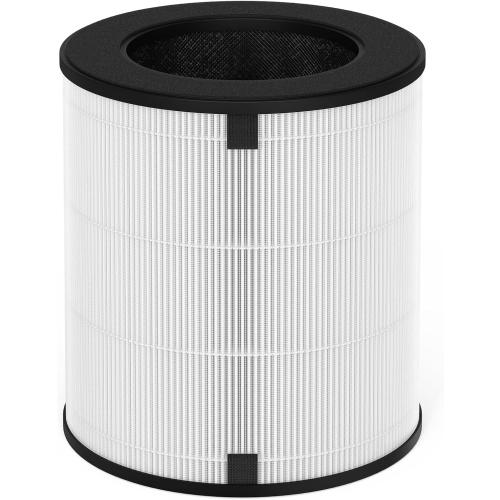 1-Pack LV-H133 HEPA Replacement Filter Compatible with LV-H133 Purifier, Part Number LV-H133-RF, 3-in-1 Filtration System