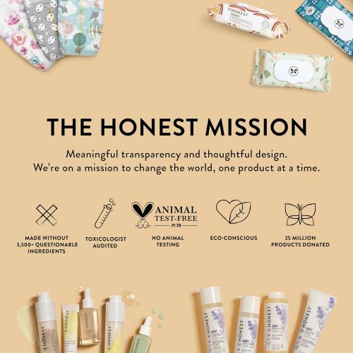 The Honest Company More Moisture Body Butter Moisturizing Cream for Dry Skin Vegan and Hypoallergenic Shea Butter and Nourishing Oils 5 oz