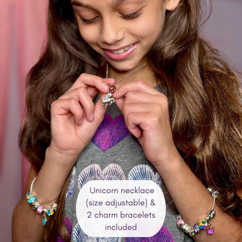 ABI   OLIE Kids Musical Jewelry Box for Girls 8-12 - Music Box for Girls - Princess Castle Unicorn Theme