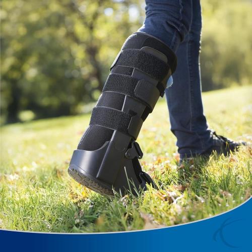 XS United Ortho Air Cam Walker Fracture Boot, Extra Small, Black