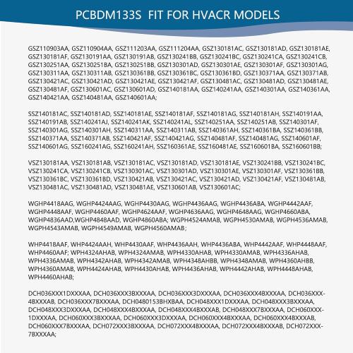 Upgrade PCBDM133S Defrost Control Board Replacement Goodman Furnace Control Board Part PCBDM133S,PCBDM133,PCBDM160S,PCBDM160 For HVACR Applications Model ANZ130181AA APD1424070M41AA