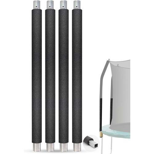 Trampoline Poles Replacement for Skywalker Or Jumpzylla,Galvanized Trampoline Enclosure Pole for Skywalker or Jumpzylla,Replace Parts#4201 4202 4135 OR for Jumpzylla 8ft 10ft&12ft 14ft