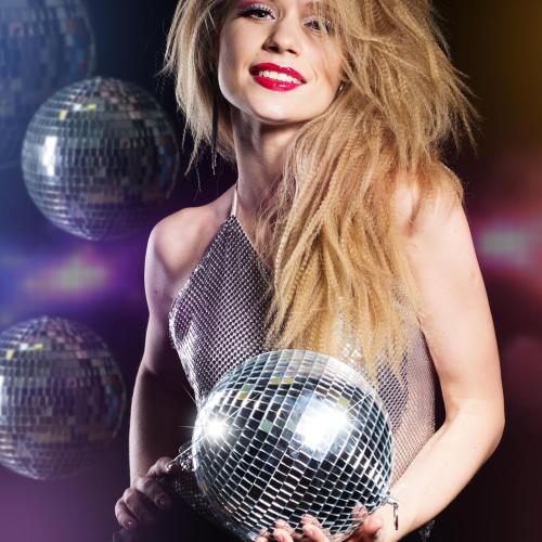 4 Pcs Large Disco Ball Decor- Silver Hanging Mirror Disco Balls Ornament for New Year Decor Christmas Tree Wedding Party Supplies Holiday Dance Music Festivals Club(6 Inch