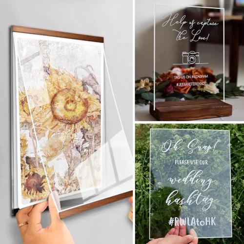 1 Pieces 24 x 36” Clear Acrylic Sheet Plexiglass - 1/4” (6mm) Thick, Use for Craft Projects, Signs, DIY Projects and More; Cut with Saw or Hand Tools, No Laser Cut