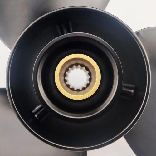 CAPTAIN Outboard Propeller fit Mercury TOHATSU 9.9-20 HP, 14 Spline Tooth Board Prop,OEM RH Aluminum Propellers for 9.9HP 12HP 15HP 18HP 20HP,MFS,MSFMFS, 9.9 HP Bigfoot