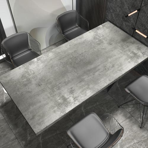 Light Grey Concrete Wallpaper Peel and Stick Matte Texture Limestone Contact Paper Self Adhesive Removable Waterproof Industrial Style Wall Stickers for Bathroom Kitchen Cabinets 17.7x118