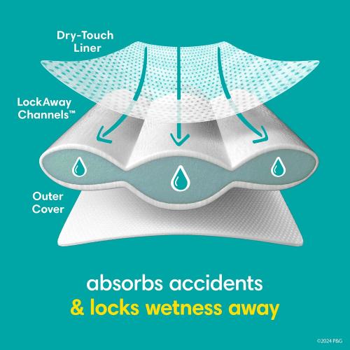 Pampers Training Pants - Easy Ups Boys & Girls Bluey - Size 4T-5T, 104 Count, Children's Potty Underwear (Packaging May Vary)