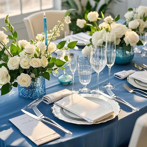 Heavy Duty Silverware Stainless Steel Flatware Cutlery Set | Heavy Duty Steak Knife Fork and Spoon, Dishwasher Safe, Gift Package for Wedding Housewarming