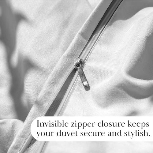 Southshore Fine Living, Inc. Oversized King/California King Duvet Cover Set Soft Premium Bedding with Zipper Closure Includes 1 Duvet Cover and 2 Pillow Shams, Machine Washable, Aqua