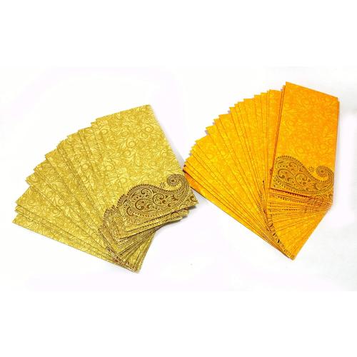 eSplanade Money Gift Envelopes Lifafa - Multi Color Pack of 50 - Perfect for Weddings, Invitations, Photos, Graduation, Baby Shower