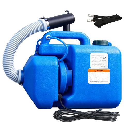 Electric ULV Fogger Sprayer, 8L/2.1Gal 1200W Portable Cold Mist Atomizer with Adjustable Flow Rate, 25-39Ft Spray Range for Home Garden Farm Indoor Outdoor