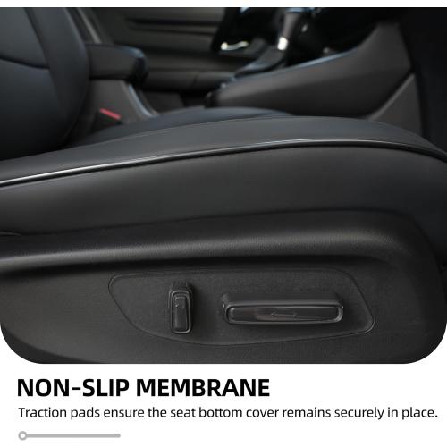 Lolcar CRV Seat Covers Custom Fit for Honda CRV 2023 2024 2025 2026 Leather Car Seat Cover Full Set for Trucks SUV,Waterproof Car Seat Cushion,Faux Leather (Black)