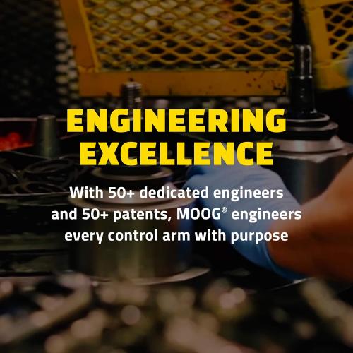 MOOG RK620264 Front Right Lower Suspension Control Arm and Ball Joint Assembly for Chevrolet Silverado 1500