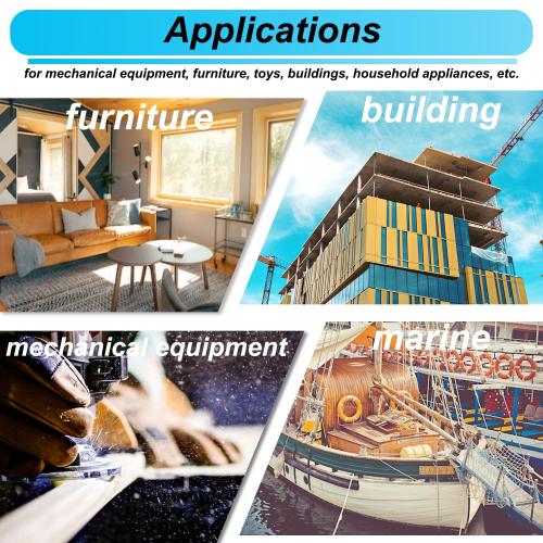 200PCS Black M5 Button Head Hex Socket Cap Screws, M5 x 30/35/40/45/50mm Metric Screws Bolts Nuts Washers Assortment Kit, 10.9 Grade Alloy Steel