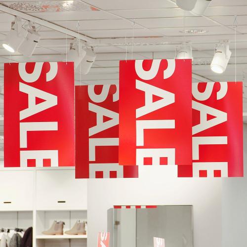 Outus 30 Packs Hook Clips Ceiling Tile Hooks T-bar Drop Ceiling Clips for Office, Classroom, Home and Wedding Decoration, Hanging Sign from Suspended Tile/Grid/Drop Ceilings