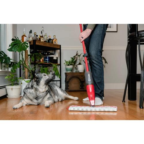 O-Cedar ProMist MAX Microfiber Spray Mop Removes 99% of Bacteria with just Water, Features 1 Extra Refill