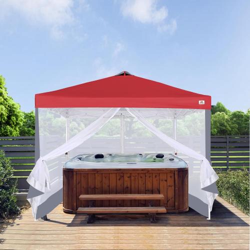 SCOCANOPY Replacement Mesh sidewall for Most 12x12 Canopy Or Gazebo,(Grey)