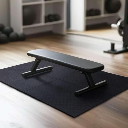 Mohawk Home Heavy Duty Rubber Stall Mat - Gym Floor- Under Dog Crate - All Purpose Utility 2'x3' - 1/2 Thick