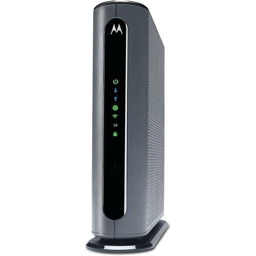 Motorola MG7700 Modem WiFi Router Combo with Power Boost | Approved by Comcast Xfinity, Cox and Spectrum | for Cable Plans Up to 800 Mbps | DOCSIS 3.0   Gigabit Router