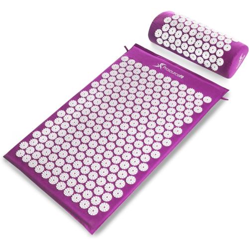 DoSensePro Acupressure Mat and Pillow Set for Back/Neck Pain Relief and Muscle Relaxation