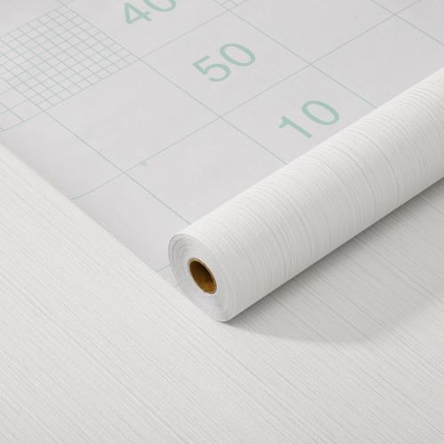Peel and Stick Wallpaper, Grasscloth Textured, 24 x 394, Self-Adhesive Vinyl Linen Embossed Contact Paper for Walls, Cabinets, Bedroom (Ivory White)