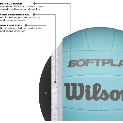 WILSON Soft Play Volleyballs - Official Size