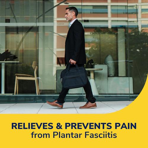 Dr. Scholl’s Plantar Fasciitis Pain Relief Orthotic Insoles, Immediately Relieves Pain: Heel, Spurs, Arch Support, Distributes Foot Pressure, 1 Pair