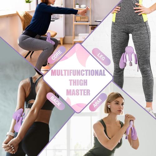 Thigh Master for Women, 15-70LB Adjustable Resistance Inner Thigh Exerciser for Pelvic Floor Muscle Repair, Thigh Trainer Kegel Exercise for Shaping, Yoga & Weight Loss at Home Gym