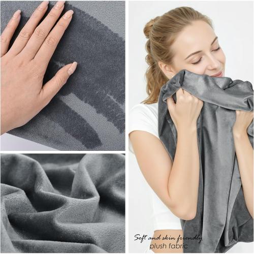 Bed Wedge Pillow Set for Post Surgery, 3PCS Wedge Pillow for Acid Reflux Relief, Adjustable 7 &12 inch for Sleeping, Headboard, Back Pain Relief, Back Pillow for Bed Sitting Up, Grey