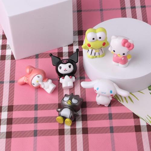 16Pcs Cute Anime Cake Topper Set, Anime Theme Party Decoration Supplies, Gift for Anime Friends
