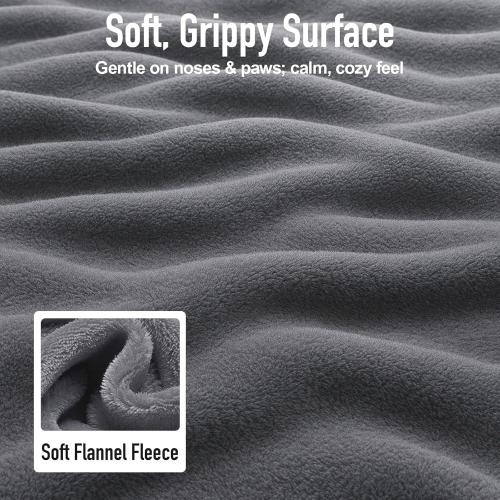 OhGeni Orthopedic Big Dog Couch Pet Sofa Cat Beds with Comfort Foam Support, Soft Comfortable Fabric, Machine Washable Waterproof Removable Cover, (Gray)