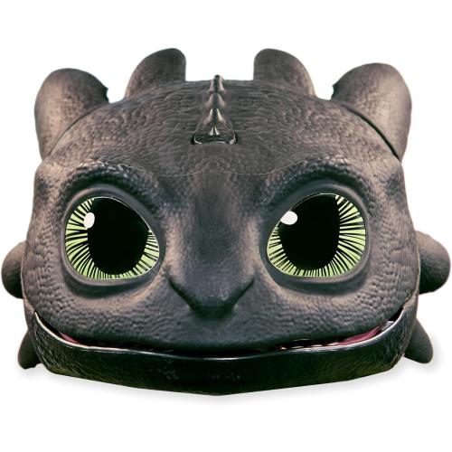 Dreamworks Dragons How To Train Your Dragon, Electronic Blast & Roar Toothless Mask, Kids Dress Up & Pretend Play Costumes for Boys & Girls Ages 4 & Up