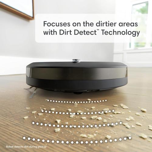 iRobot Roomba Combo i3  (3574) Robot Vacuum & Mop – Self-Empty for Up to 60 Days, Clean by Room with Smart Mapping, Dual Multi-Surface Brushes for a Thorough Clean, Ideal for Homes with Pets