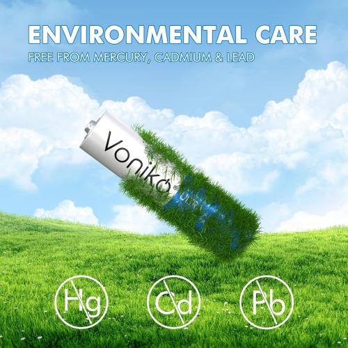 Voniko AAA Batteries 36 Pack - Alkaline Triple A Battery - Ultra Long-Lasting, Leakproof 1.5v Batteries - 10-Year Shelf Life