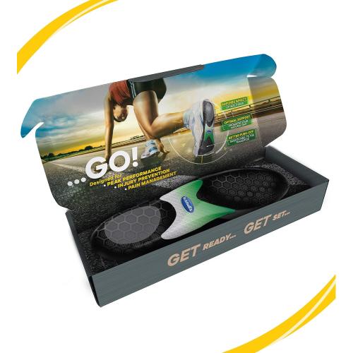 Dr. Scholl's Performance Sized to Fit Running Insoles for Men & Women/Help Prevent Plantar Fasciitis, Shin Splints and Runner’s Knee