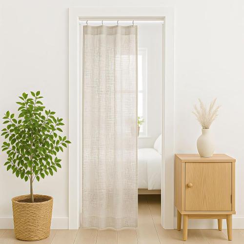 Tension Curtain Rod 26 to 48 Inch Adjustable Tension Rods 6 Pack Expandable Spring Tension Rod White No Drilling for Closet Kitchen Cupboard Wardrobe Door Bookshelf DIY Projects