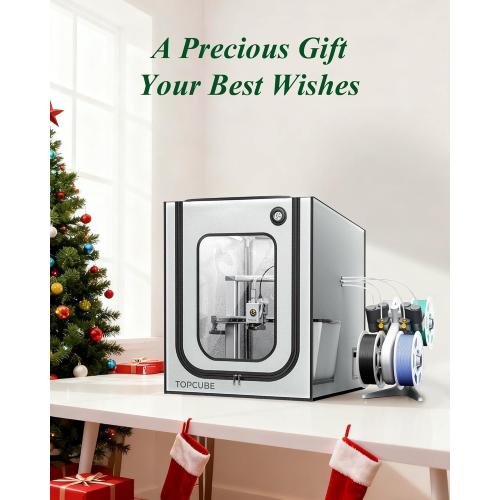 3D Printer Enclosure for Bambu Lab A1, Large Size Enclosure with LED Light, Fireproof Waterproof Dustproof Noise Reduction Constant Temperature 3D Printer Cover, 550x670x600MM