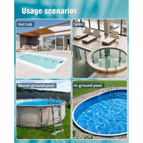 (2026 Upgrade) Little Shark Cordless Pool Vacuum