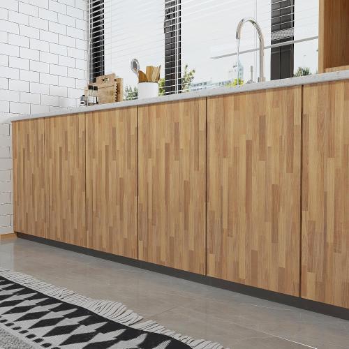 VaryPaper 32''x118'' Butcher Block Wood Contact Paper Peel and Stick Wallpaper Wood Grain Wallpaper for Kitchen Waterproof Removable Self Adhesive Wood Vinyl Wrap for Countertops Cabinets Furniture
