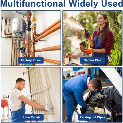 Gisafai 10 Pcs EMT Conduit Fittings Inside Corner Pull Elbow, EMT 90 Degree Metal Conduit Capped Corner Coupling, Combo Head Set Screw, Zinc Die Cast, Silver (3/4 Inch)