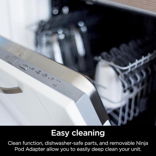 Ninja | Drip Coffee Maker | DualBrew Pro Hot & Iced Coffee Machine | Use with K-Cup Coffee Pods | 3 Brew Styles (Classic, Rich, & Iced) | 60oz Removable Reservoir & Dishwasher Safe | Black | CFP101