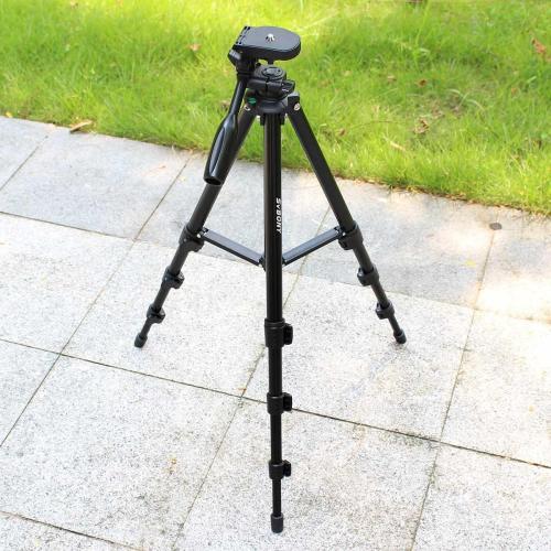 SVBONY SV101 Spotting Scope Tripod 54 inches Travel Tripod Digital SLR Camera Video Spotting Scope Aluminum Alloy Portable Anti-Skid Tripod for Photograph with Carrying Bag