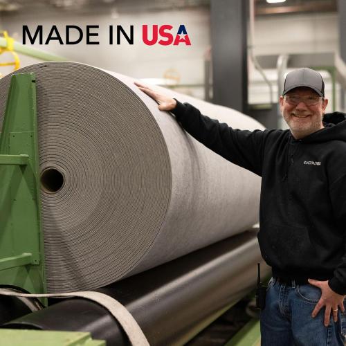 RUGPADUSA - Eco-Plush -  Thick - 100% Felt - Premium Cushioned Rug Pad - Available in 3 Thicknesses, Many Custom Sizes