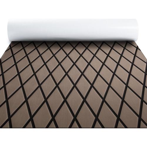 FOCEAN Boat Flooring EVA Foam Boat Decking Self-Adhesive Marine Mat for Motorboats Jon Boats Kayak Bass Boat Garden Floor