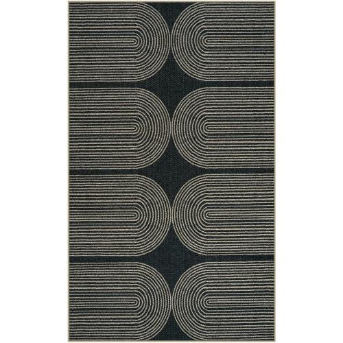 Rainbow Easy Jute Rug Washable Area Rugs for Living Room Patio Farmhouse